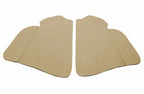 Door Panel Insert Cards Cover for Toyota RAV4 (2013–2018) Beige PVC Leather