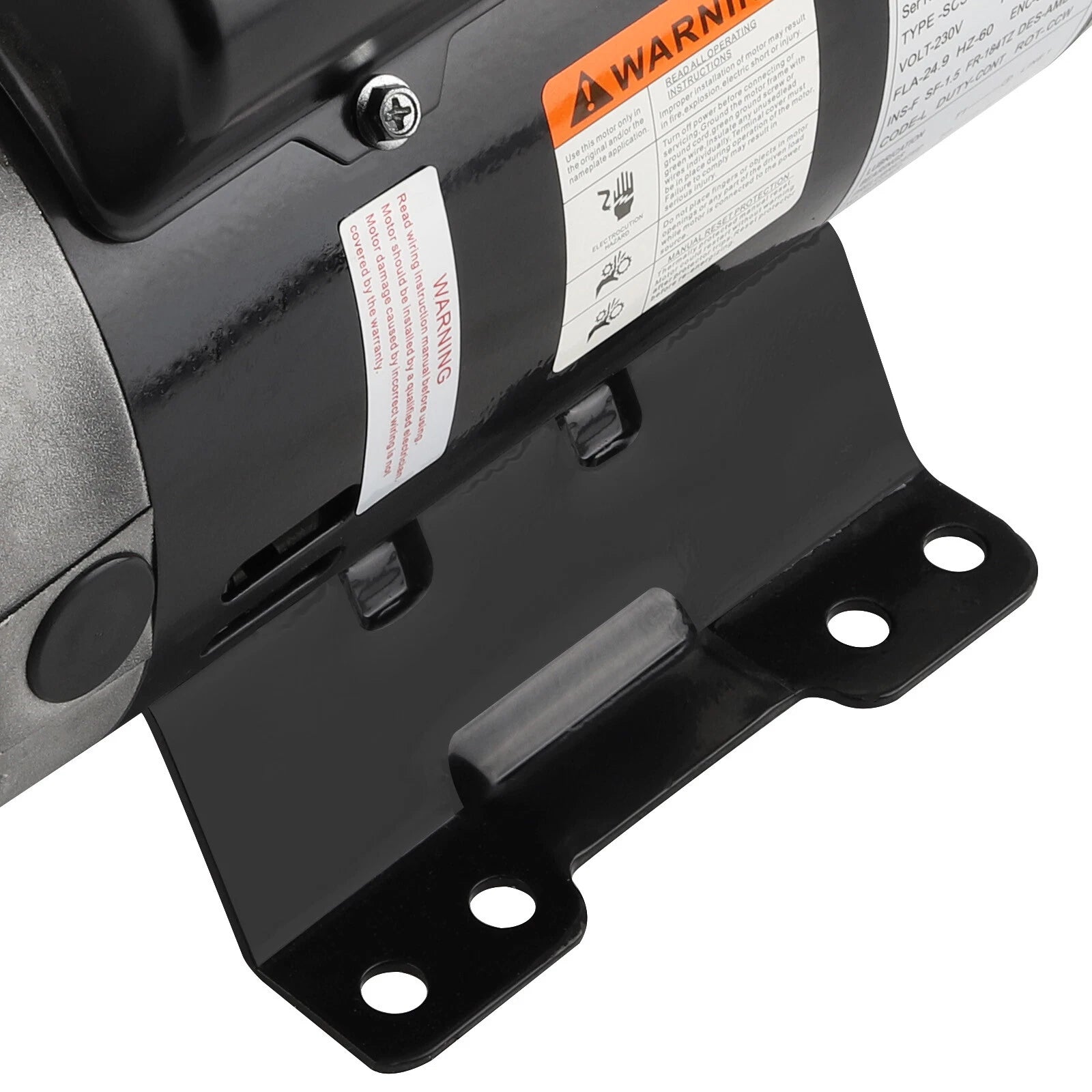 5HP Compressor Duty Motor for Frame-184TZ (60Hz, 3450RPM)
