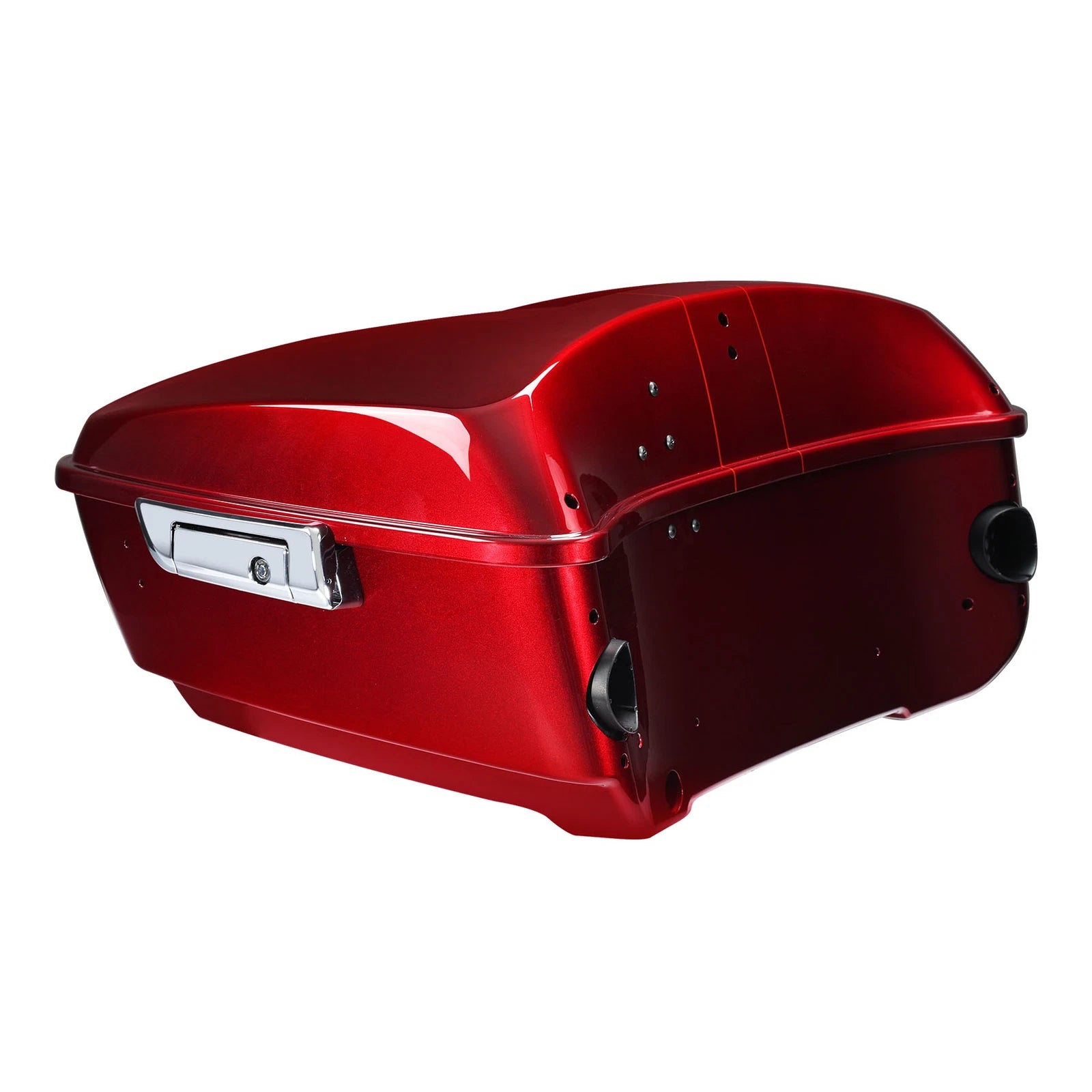 King Trunk for Harley Touring (2014–2025) 24 Velocity Red Sunglo