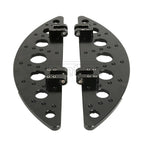 Halfmoon Driver Floorboard Kit for Harley Softail Touring Trike