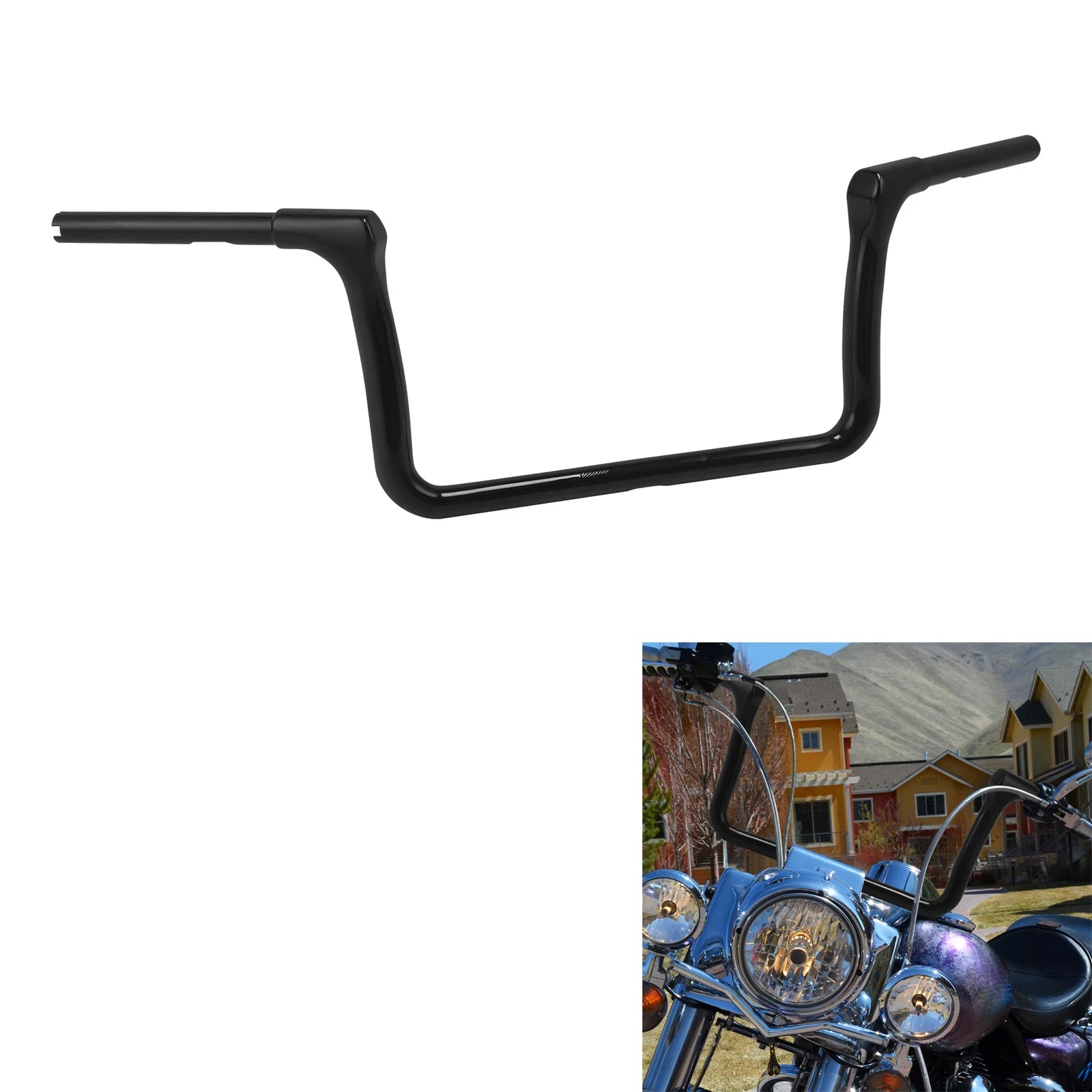 1-1/4" Ape Hanger Handlebar for Harley Street Road Glide King (2014–2023)