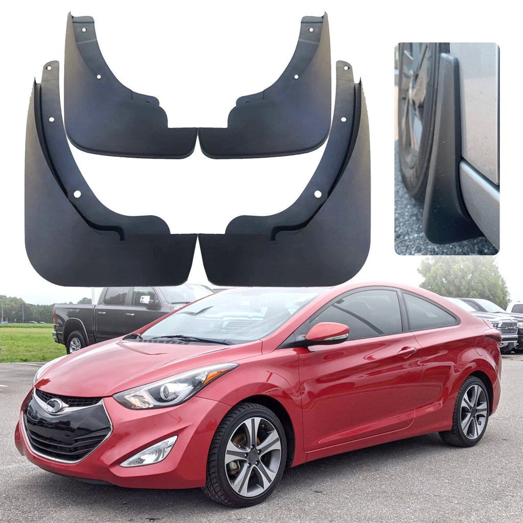 Mud Flaps Splash Guard for Hyundai Elantra Sedan (2011–2016)