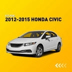 Leather Center Console Lid Armrest Cover for Honda Civic (2012–2014)