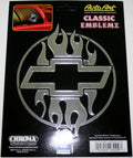 Chrome Flames Decal Sticker for Chevy Duramax Truck