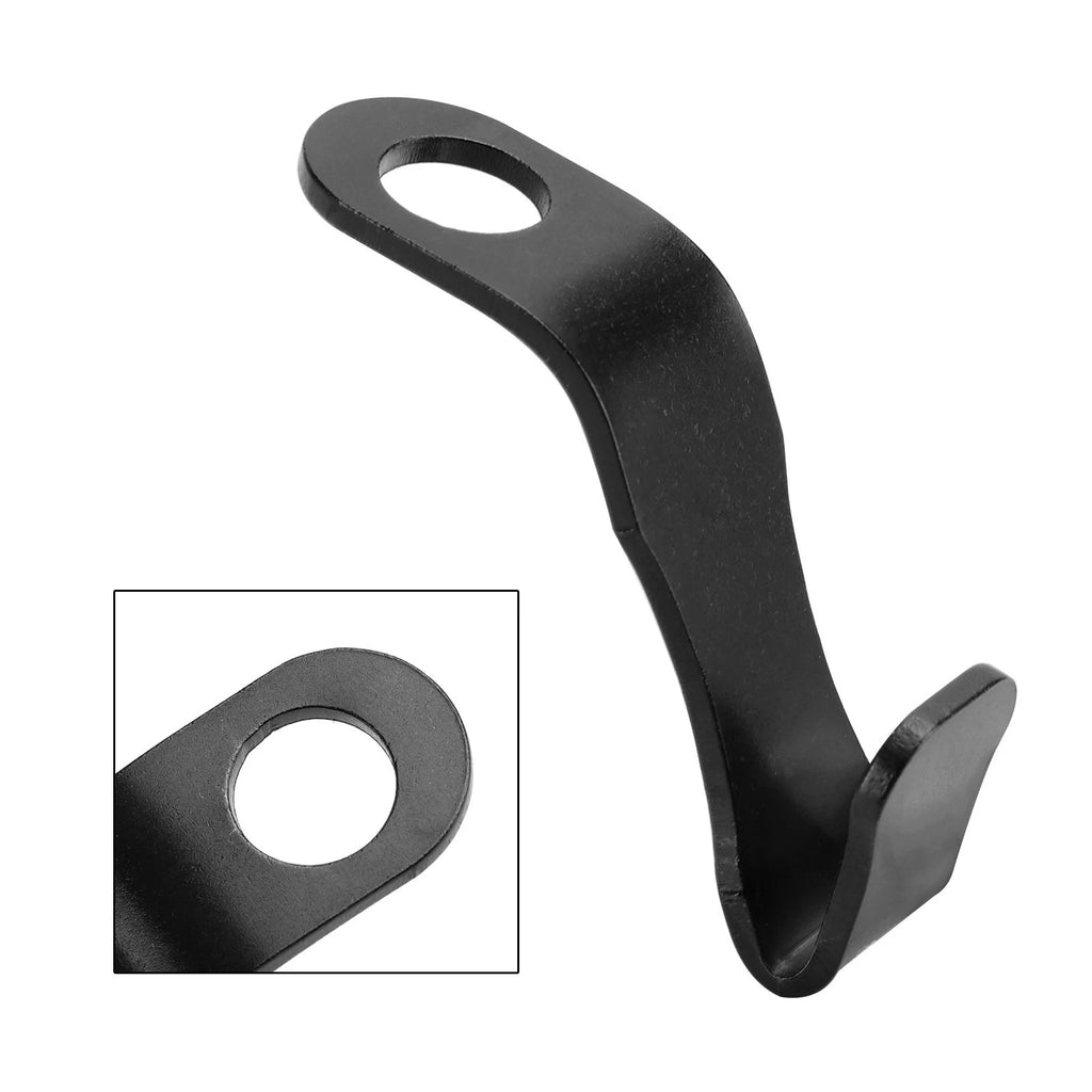 Helmet Hook Hanger for Motorcycle (Universal) - Black