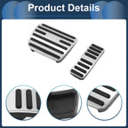 2X Automatic Foot Accelerator Pedal Covers for Audi A4 A5 A6 Q5 (2014–2020)