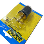 3X Marine Twist Type Drain Plug for SeaChoice (18801) 1'' Brass Neoprene Seal