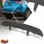 Rear Lower Bumper Valance Air Dam Deflector for Toyota RAV4 (2017–2018)