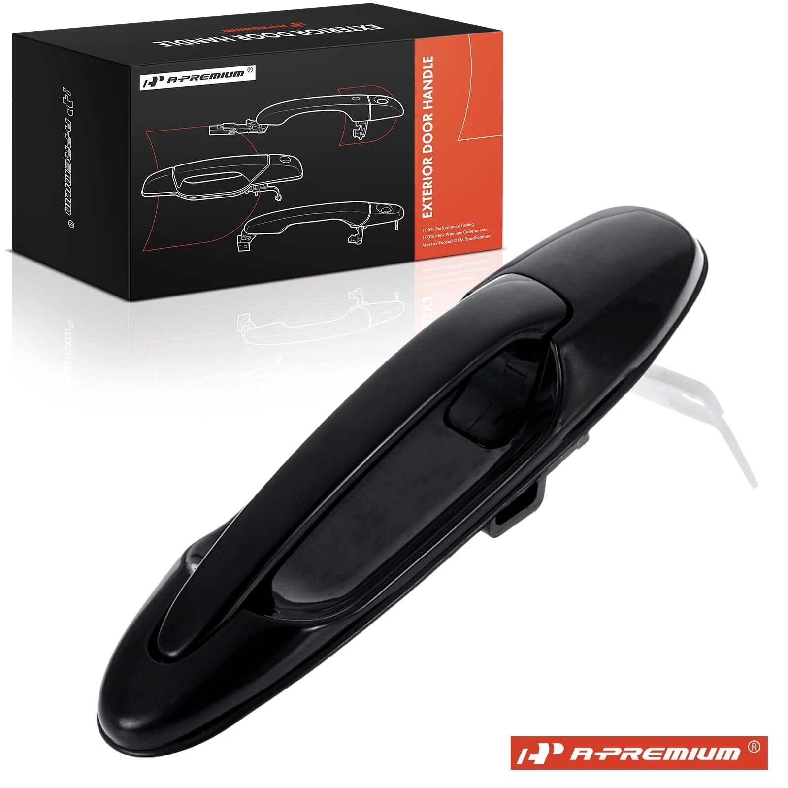 Rear Left Exterior Door Handle for Toyota Tundra (2004-2006)