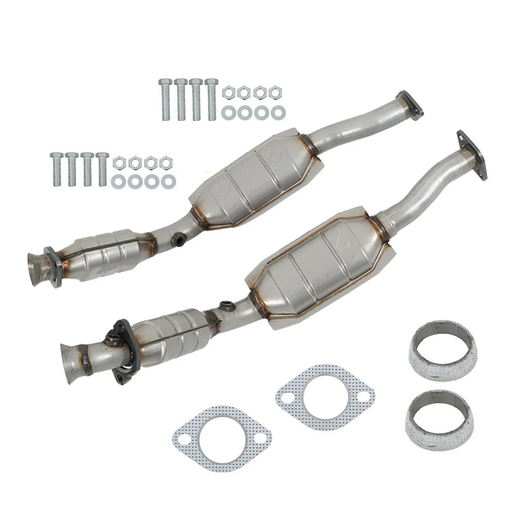 Set of 2 Catalytic Converters for Ford Crown Victoria Mercury Grand Marquis (1992–2011)