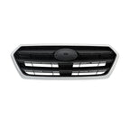 Front Grille Assembly for Subaru Legacy (2015–2017) Silver & Dark Gray