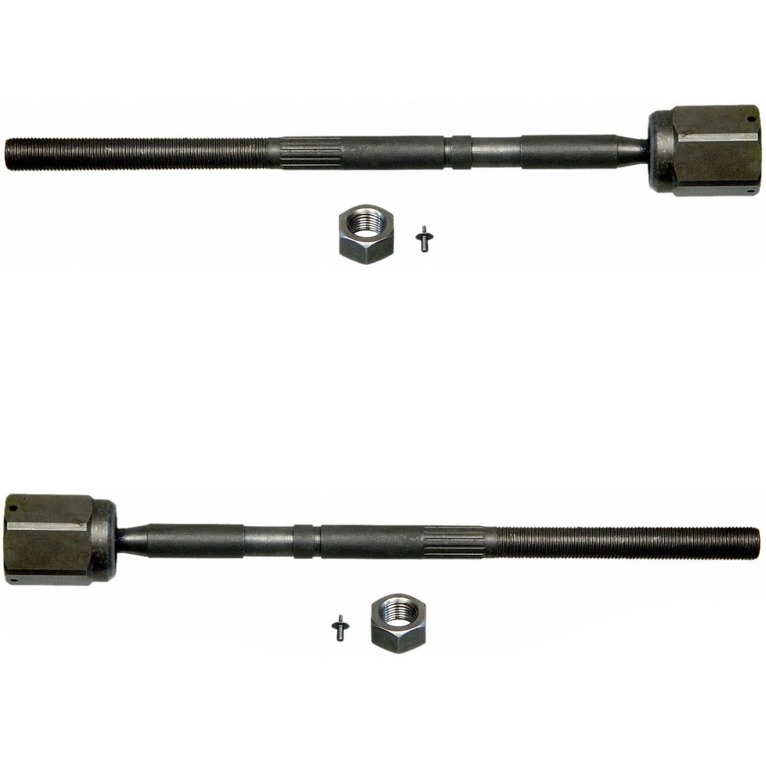 Set of 2 Front Inner Tie Rod Ends for Ford Mustang Lincoln Mercury Capri (Moog)