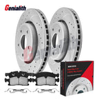 Front Drilled Rotors & Brake Pads for Durango Grand Cherokee (2011–2020)