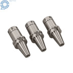 Set of 3 Collet Chucks for CNC Milling Machine (4 Inch Gauge Length)