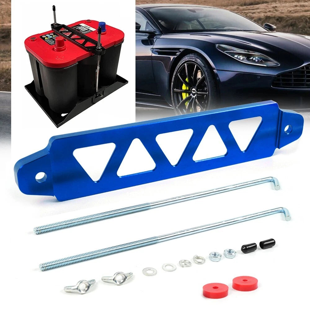 Battery Fixed Bracket Tie Down Holder for Universal Vehicles (10")