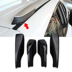 4 Pcs Black Roof Rack Cover for Toyota RAV4 XA20 (2001-2005)