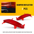 Tail Brake Light Rear Bumper Reflector for Hyundai Santa Fe Sport (2013–2016)