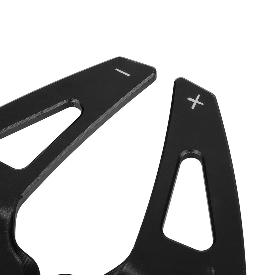 1 Pair Aluminum Alloy Black Steering Wheel Shift Paddle for BMW F22 F23 F30 (2012–2019)