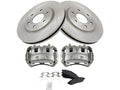 Front Brake Pad Rotor Caliper Set for Suzuki Equator (2009–2012) QH575MG