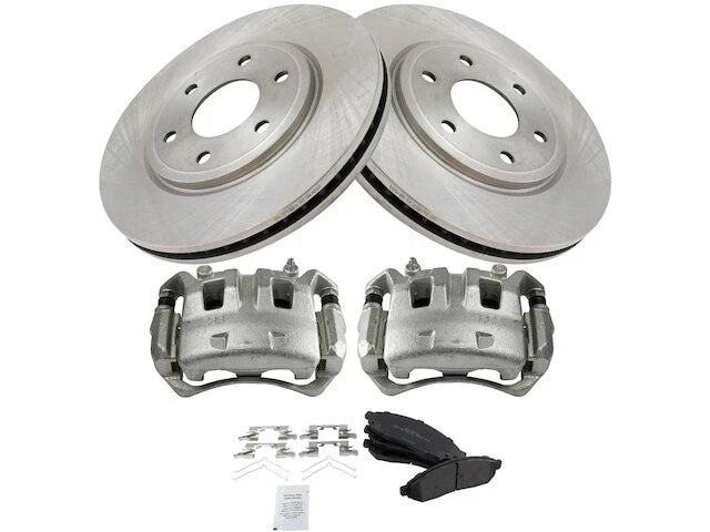 Front Brake Pad Rotor Caliper Set for Suzuki Equator (2009–2012) QH575MG