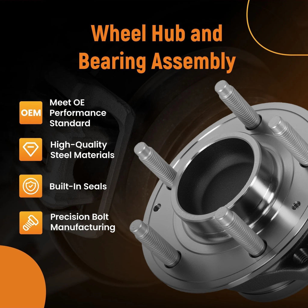 Rear Wheel Hub Bearing Assembly 512575 for Buick Envision LaCrosse (2017–2019)