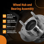 Rear Wheel Hub Bearing Assembly 512575 for Buick Envision LaCrosse (2017–2019)