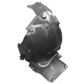 Replacement Polypropylene/PET Passenger Rearward Section of Front Fender Liner