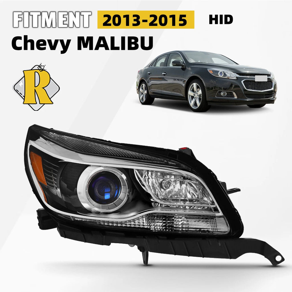 HID Xenon Headlight for Chevy Malibu (2013–2015) Projector, Passenger