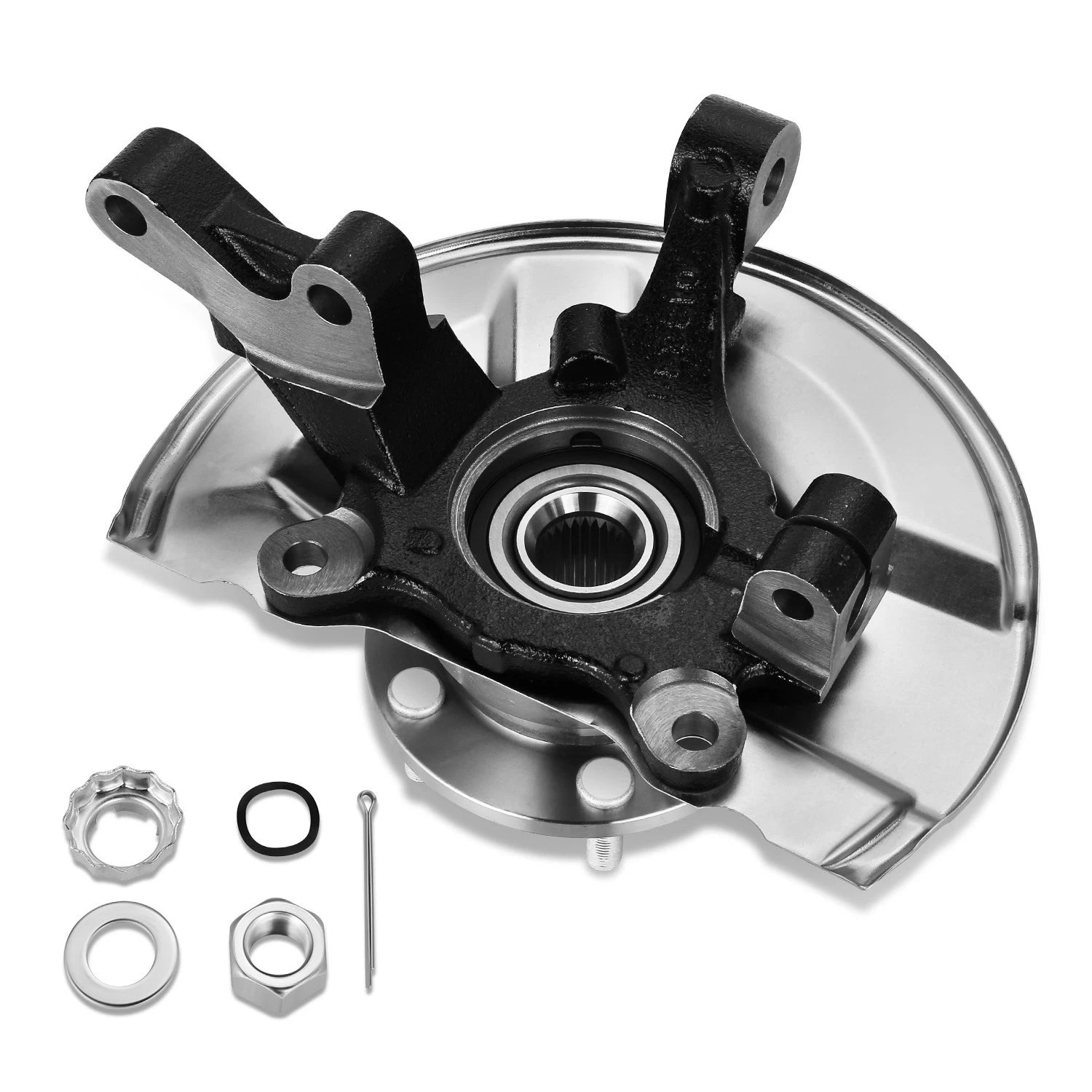 Front Right Loaded Wheel Bearing Knuckle for Dodge Caliber Compass Patriot (2007–2017)