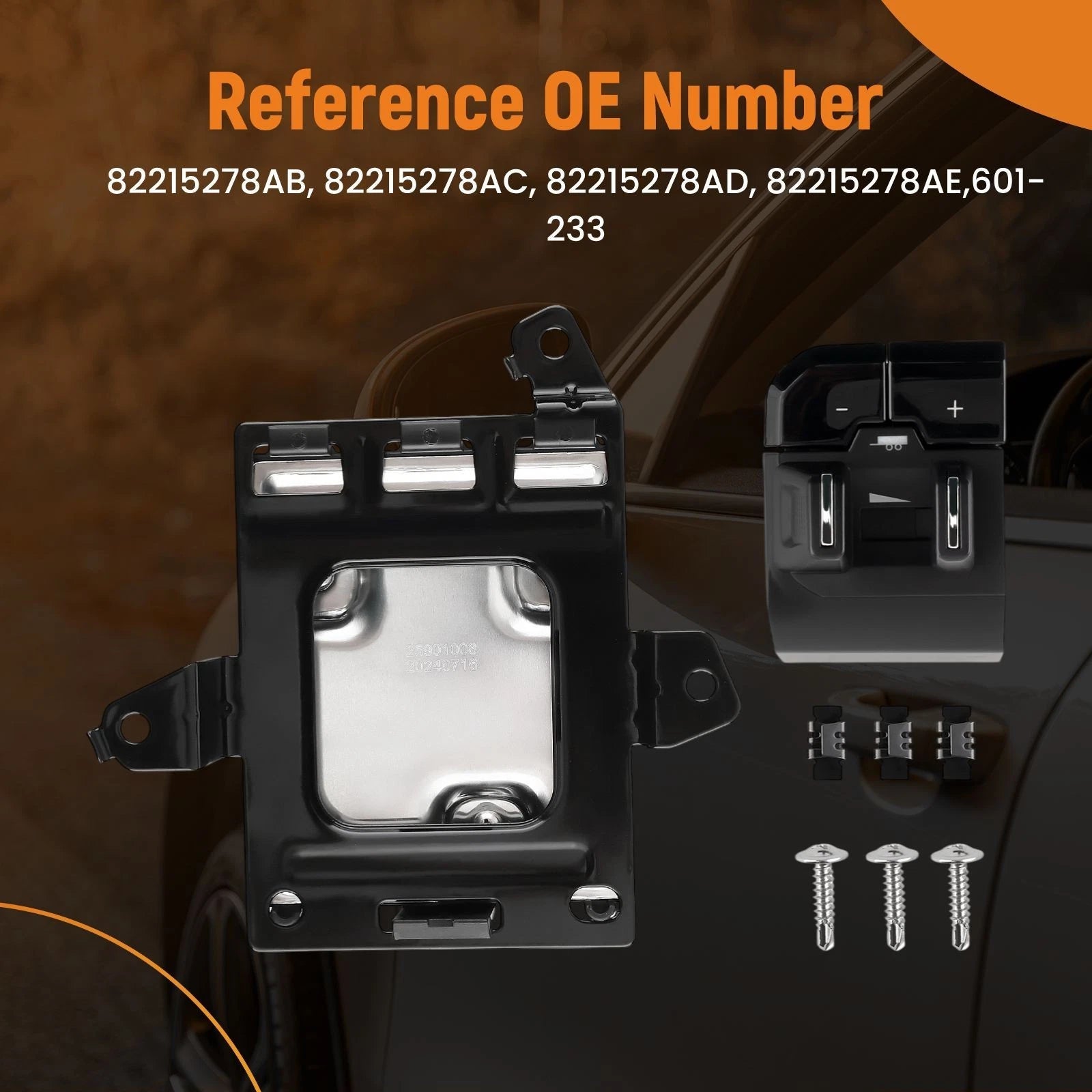 Trailer Brake Controller 82215278AE for Ram 1500 DT (2019–2021)