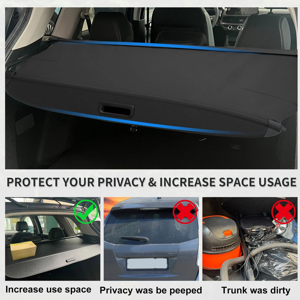 Cargo Cover for Subaru Crosstrek (2024–2025) Retractable Trunk Cover