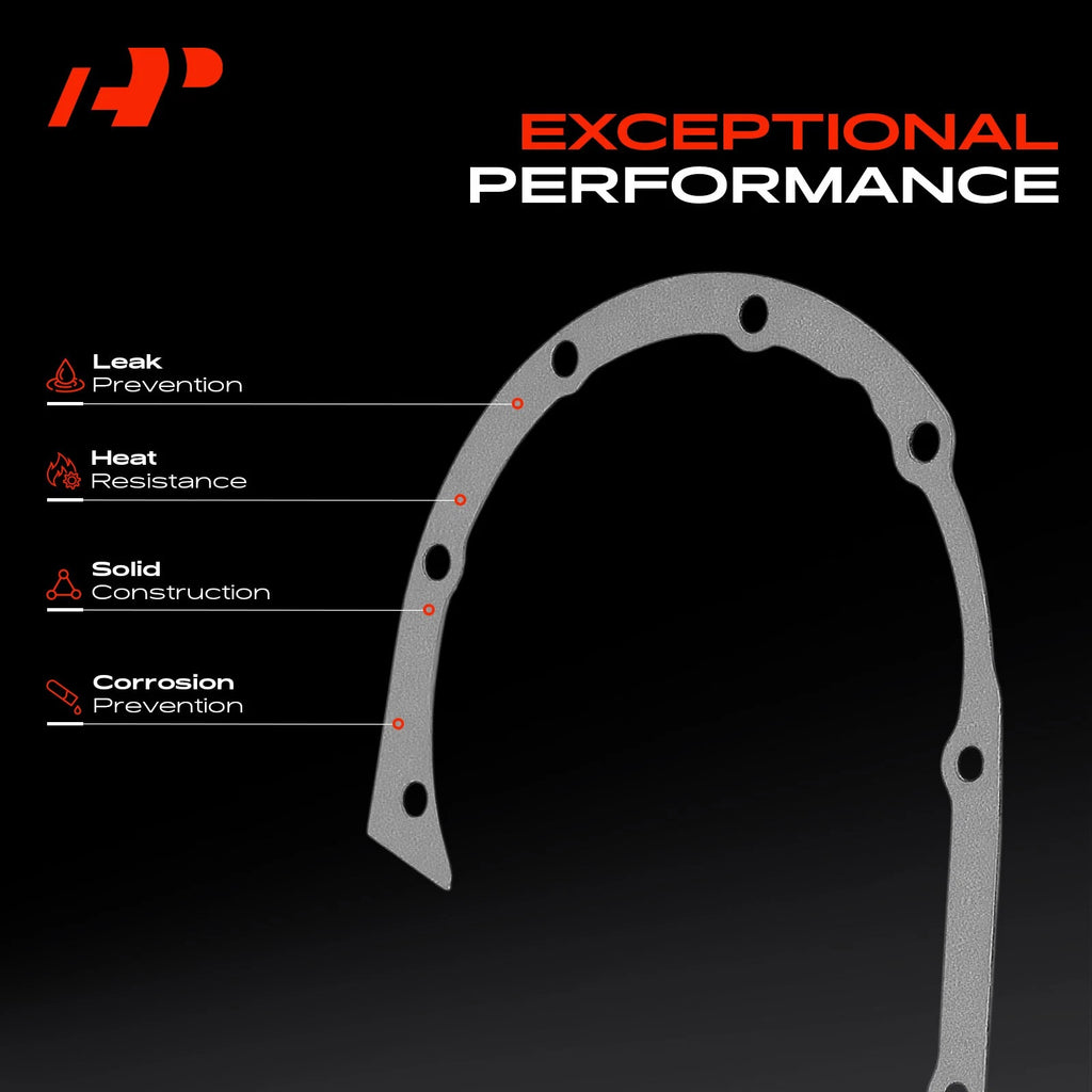 Engine Timing Cover Gasket Set for AMC Buick Checker Oldsmobile Pontiac