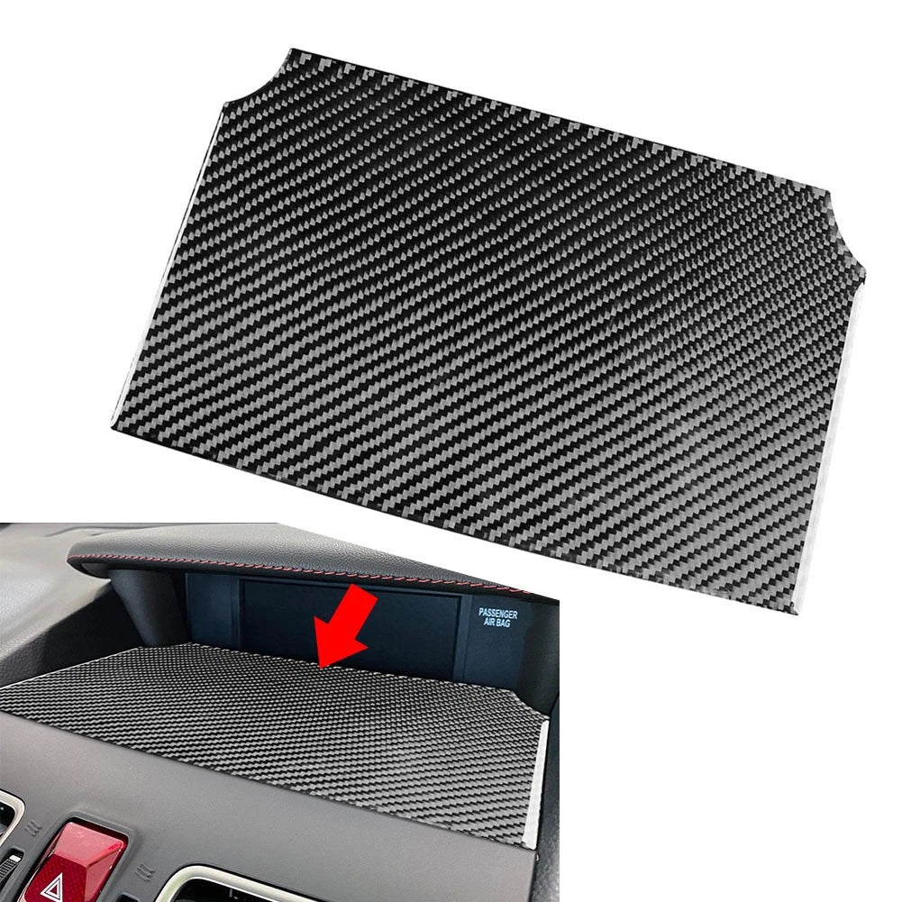 Dash Center Display Base Panel Cover Trim for Subaru WRX STI (2015–2021) Carbon Black