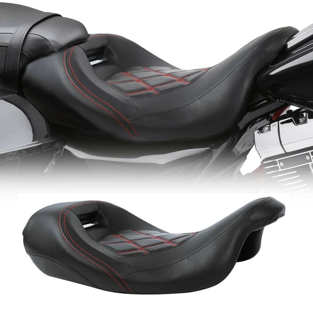 Driver Pillion Seat for Harley Touring Electra Street Glide Road King (2009–2023)