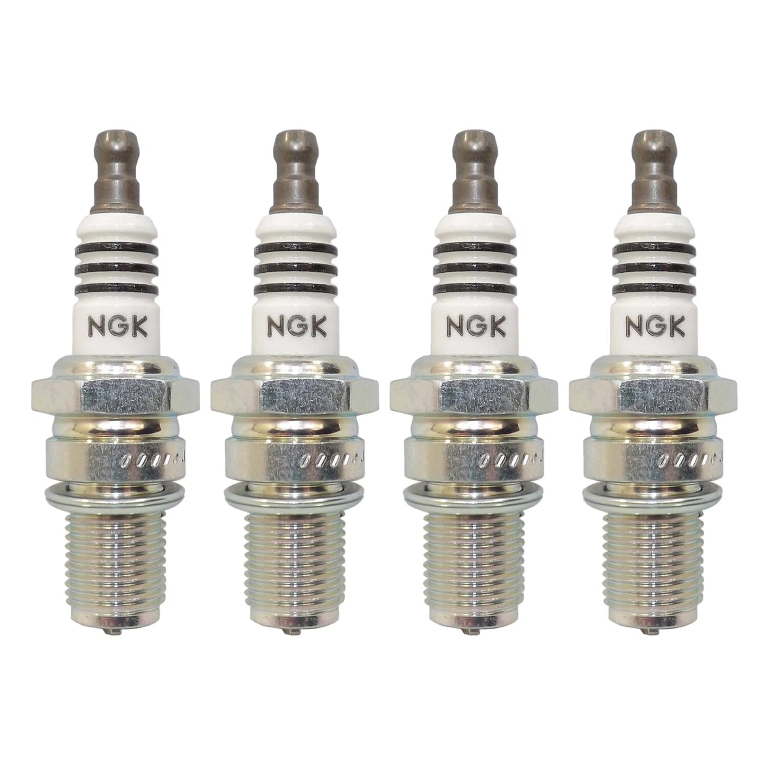 Set of 4 NGK Iridium IX Spark Plugs 5686 for BMW E30 M3 (1988–1991)