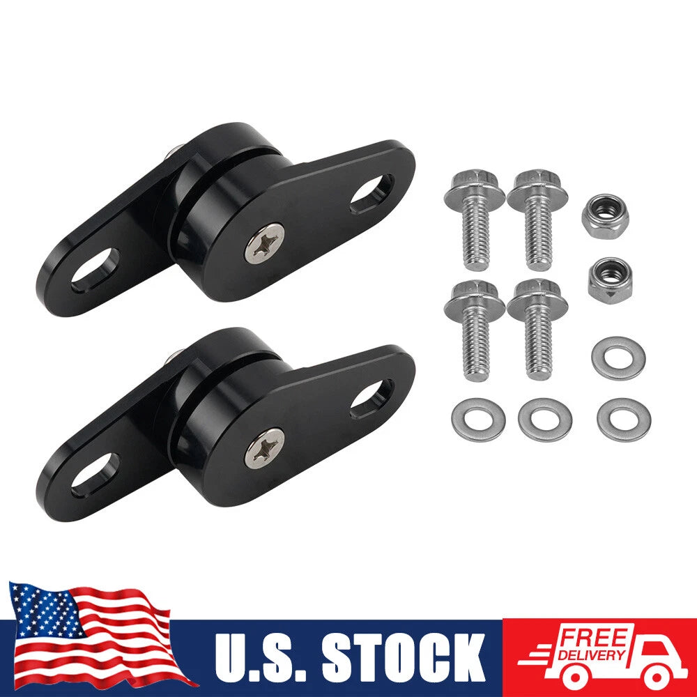 Set of 4 Adjustable Aluminum Muffler Pipe Mounts for Yamaha Banshee 350 (1987–2006)