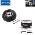 Hub Adapter + Blue Steering Wheel Quick Release for Mazda Miata RX-8
