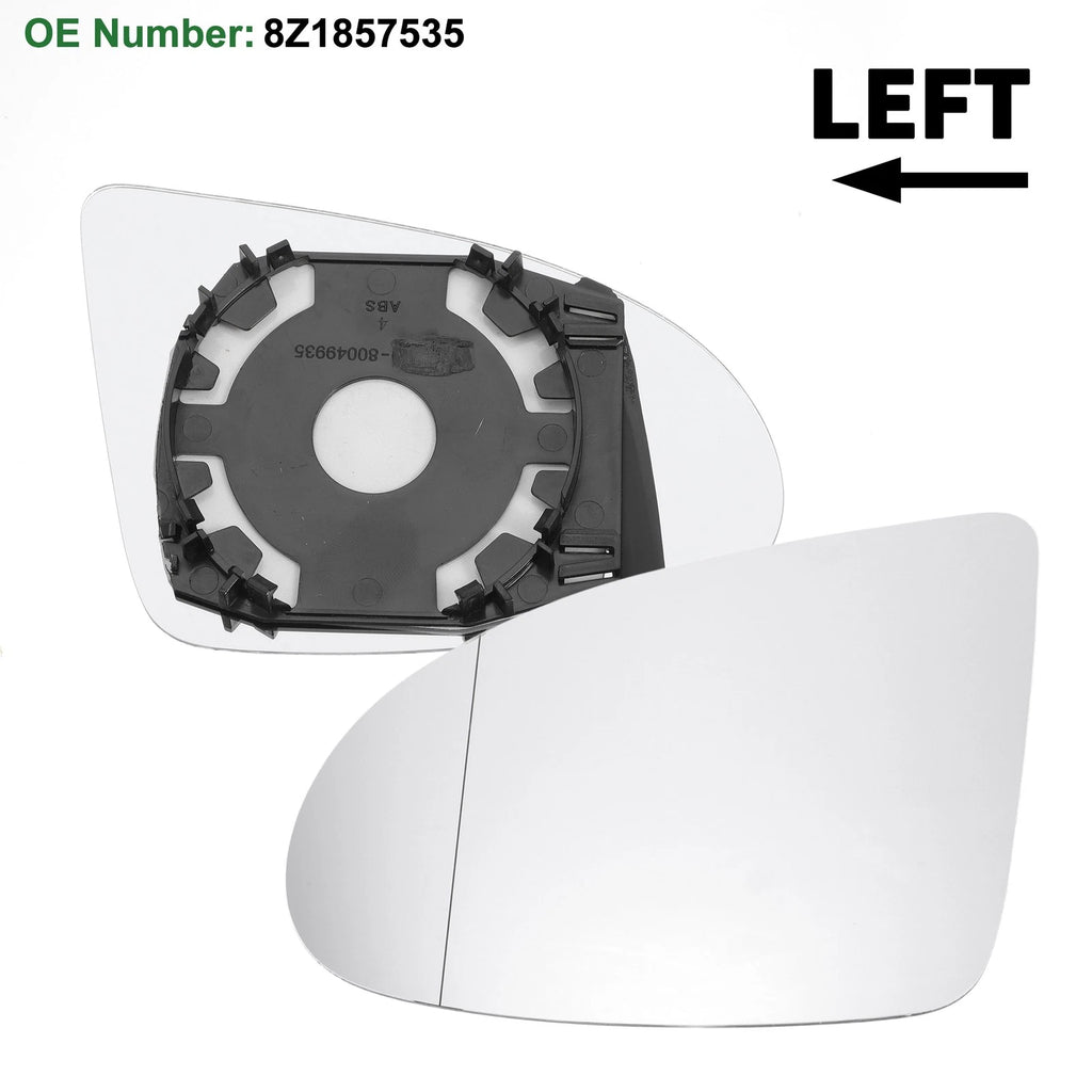 Aspherical Left Side Mirror Glass Replacement for Audi A2 (2000–2005)