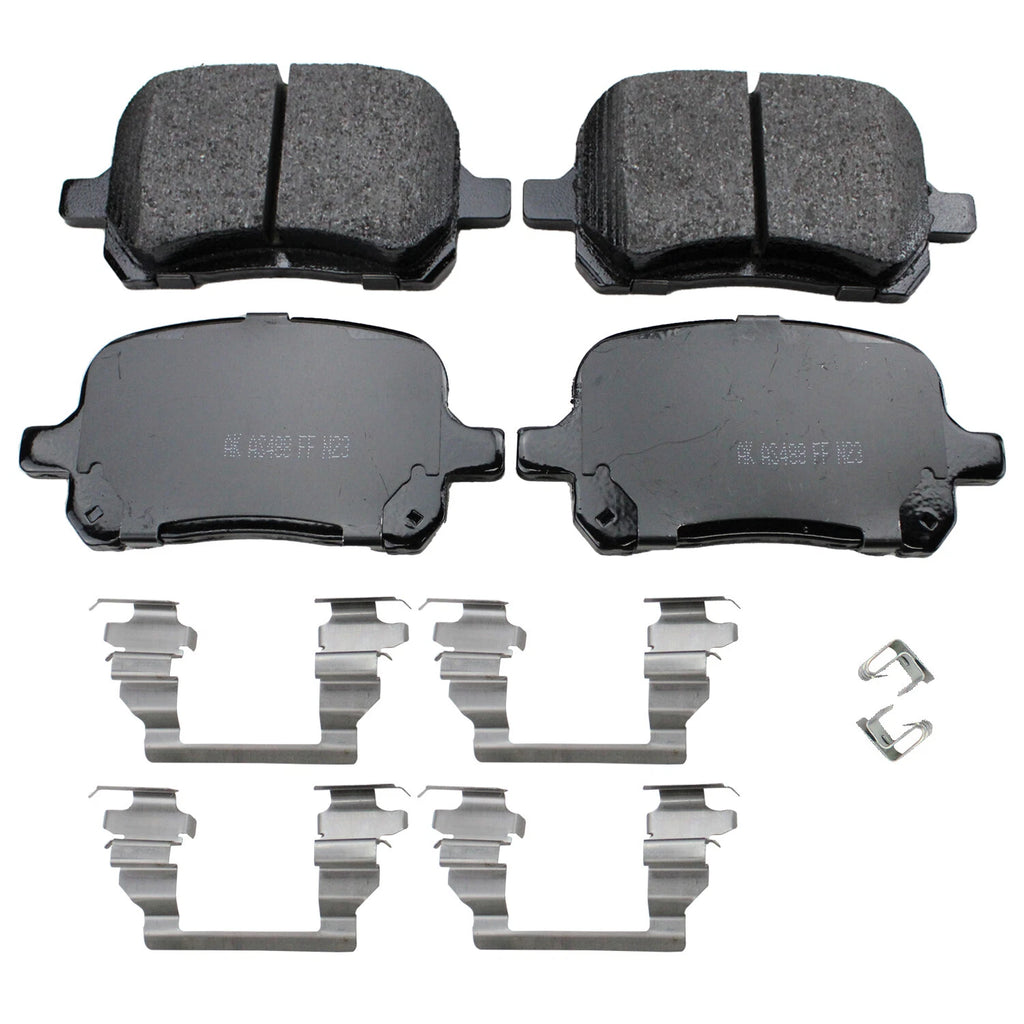 Set of 4 Akebono ProACT Front Ceramic Brake Pads for ES300 RX300 Avalon Camry Solara (1999–2006)