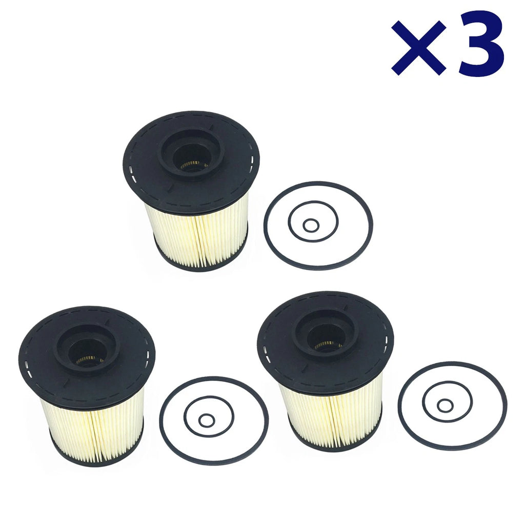 3X Fuel Filters F59201 for Dodge Ram 2500 3500 (1994–2002) 5.9L Turbo Diesel