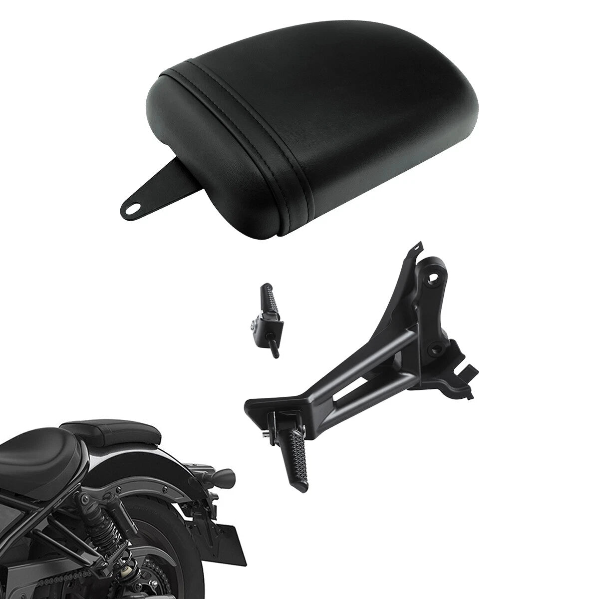 Passenger Seat & Footrests Mount Bracket for Honda Rebel 1100 (2021–2024)