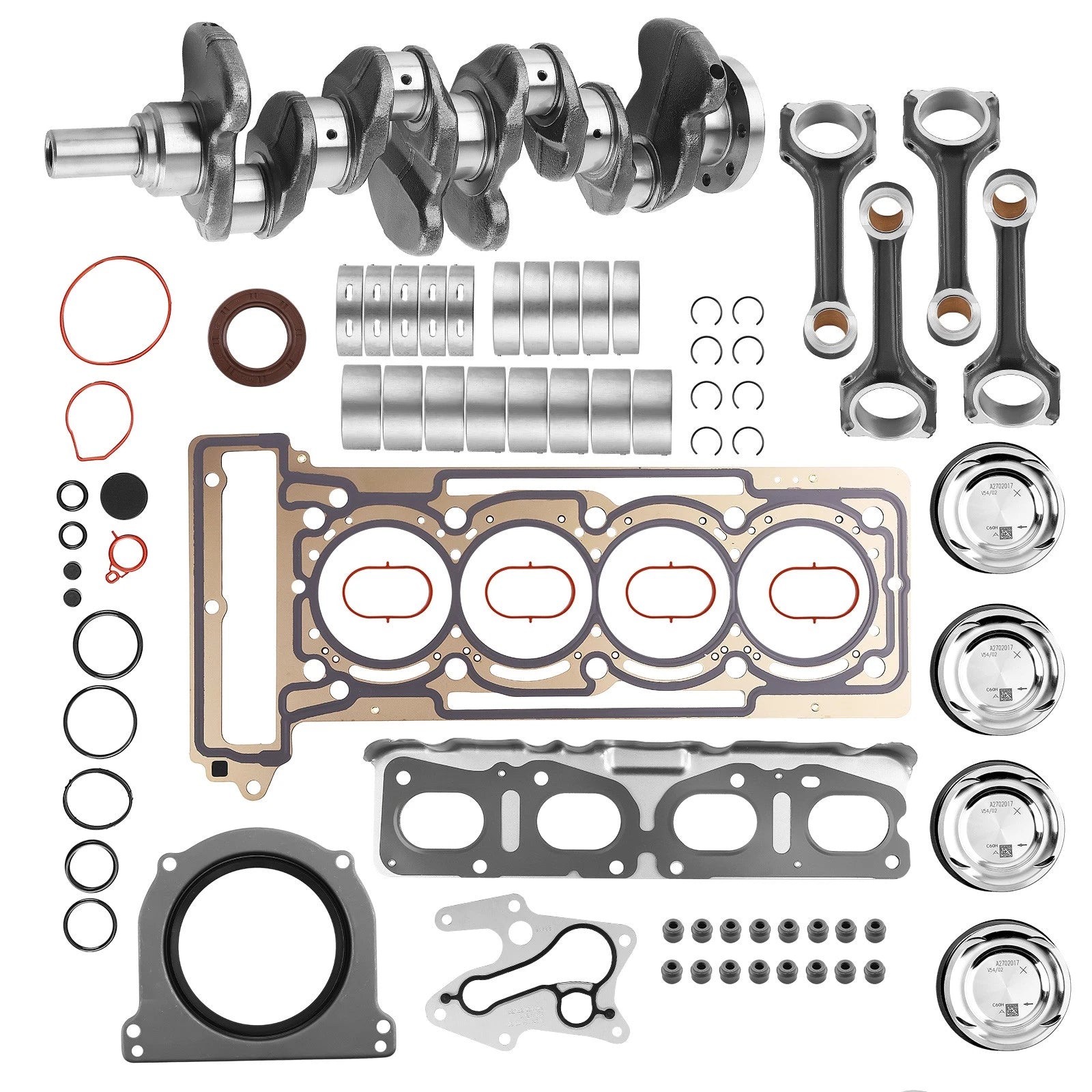 Engine Overhaul Rebuild Kit for Mercedes-Benz M270 1.6 (2012–2019)
