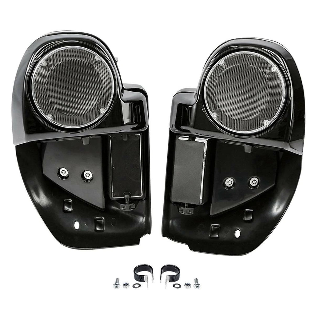 Lower Vented Fairings 6.5" Speaker Box Pod for Harley Road Glide FLTRX (2014–2023)