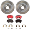 Brembo Front Brake Kit Disc Rotors Ceramic Pads for MB W203 (2000–2007)