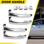 Set of 4 Door Handle Assemblies for Hyundai Elantra Sedan (2017–2020)