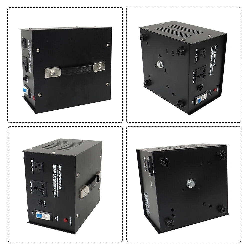 2000W Step Up/Down Transformer for Universal Use (110V-220V)