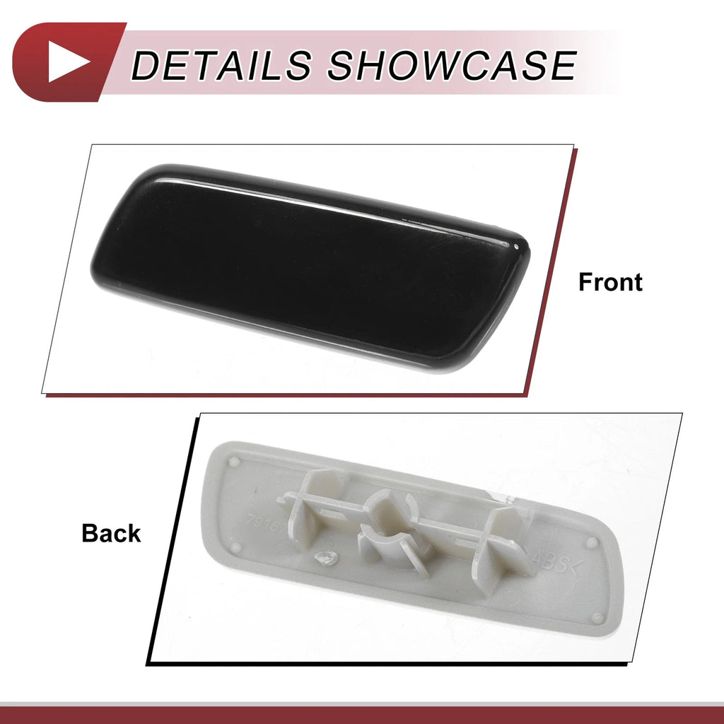 Front Left Washer Nozzle Cover Cap for Lexus RX350 (2010–2013) Black