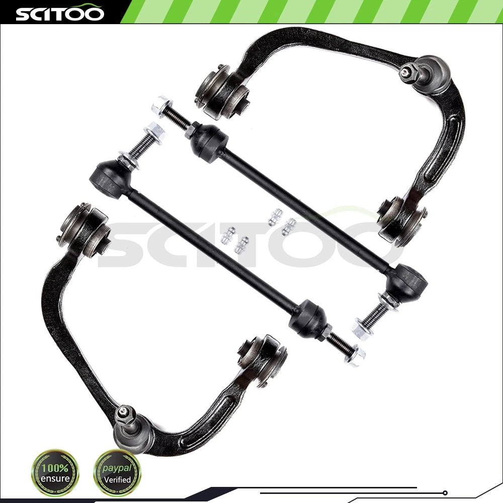 Front Upper Control Arm and Ball Joint Sway Bar Link for Ford F-150 (2010–2014)
