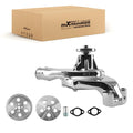 Chrome Water Pump Pulley Kit for Big Block Chevy 396-454 (1965–1990)