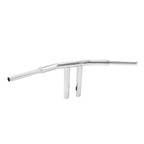 Chrome 10" Rise T-Bar Handlebar for Harley Softail Low Rider (2018–2023)